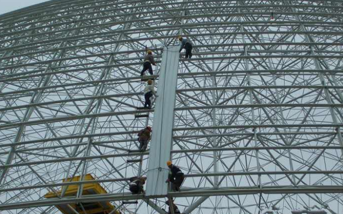 宁波网架装配好以后应当留神哪八项验收事件